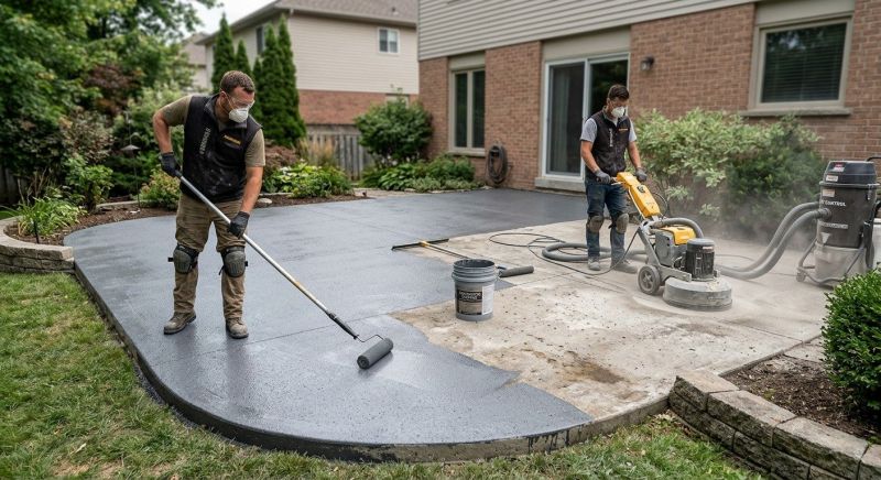 Cement Refinishing in Des Moines, IA