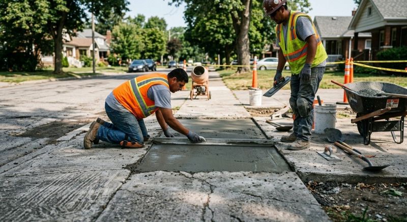 Concrete Flatwork Repair in West Des Moines, IA