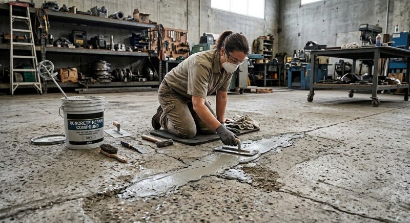 Concrete Floor Repair in Des Moines, IA