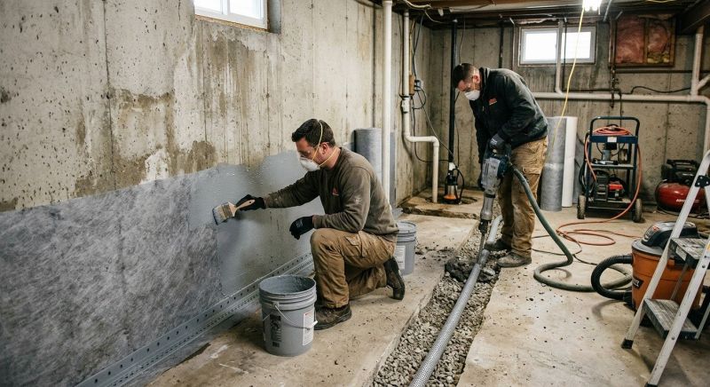 Basement Leak Repair in Columbus, OH