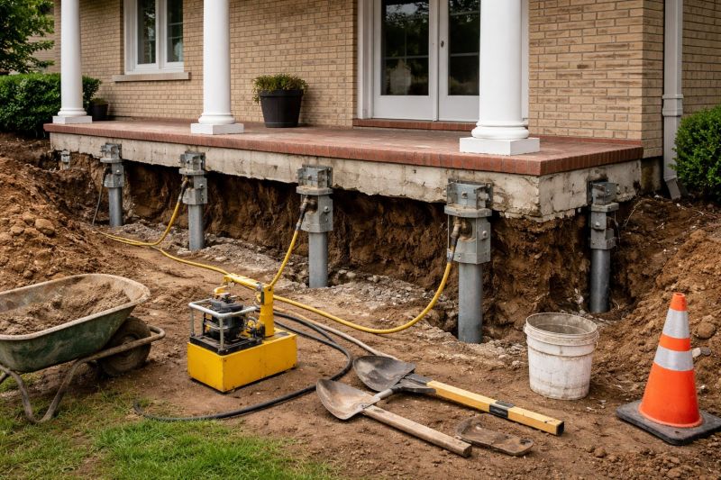 Basement Stabilization in Columbus, OH