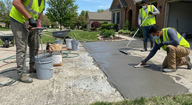 Cement Resurfacing in Des Moines, IA