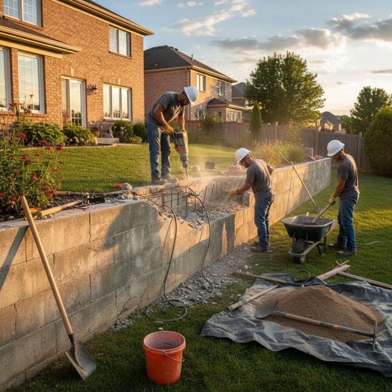 Cement Wall Repair Service in Corpus Christi, TX