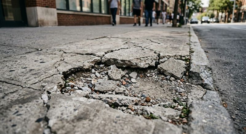 Chipped Concrete Repair in Des Moines, IA