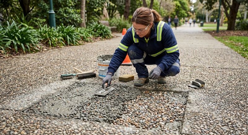 Concrete Apron Repair in West Des Moines, IA
