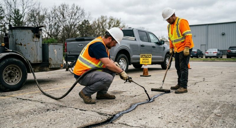 Concrete Crack Sealing in Miami Dade County, FL