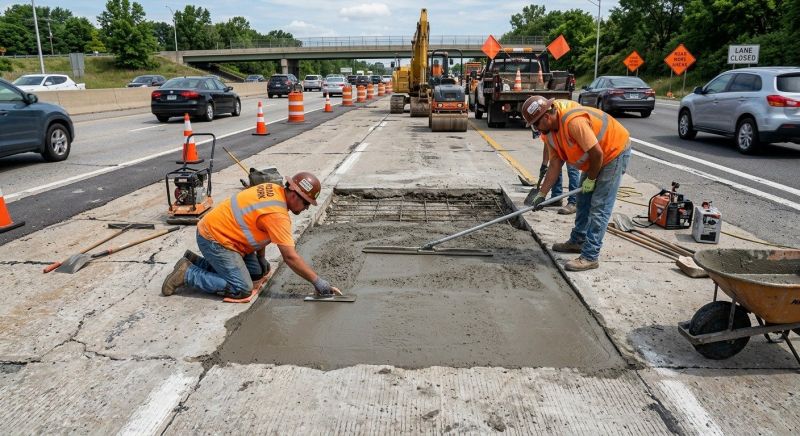 Concrete Pavement Repair in Miami Dade County, FL
