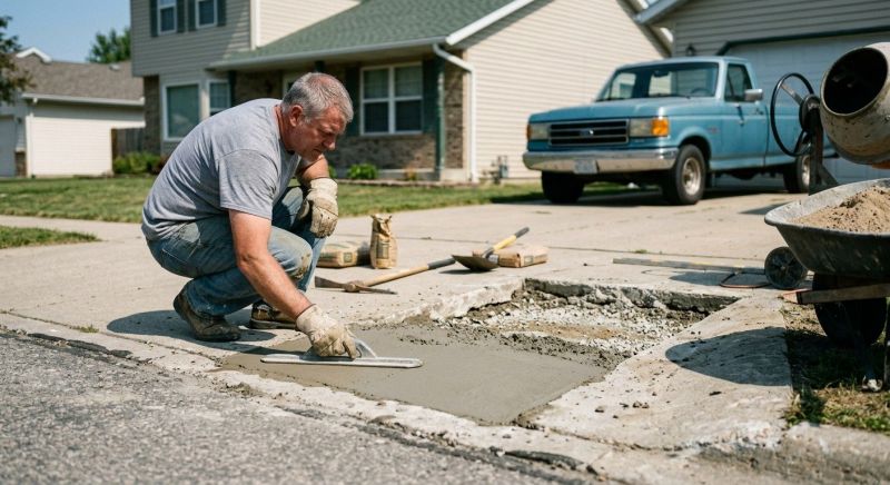 Concrete Ramp Repair in Des Moines, IA