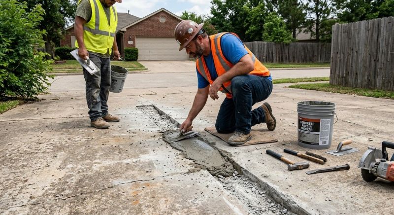 Concrete Repair in Corpus Christi, TX