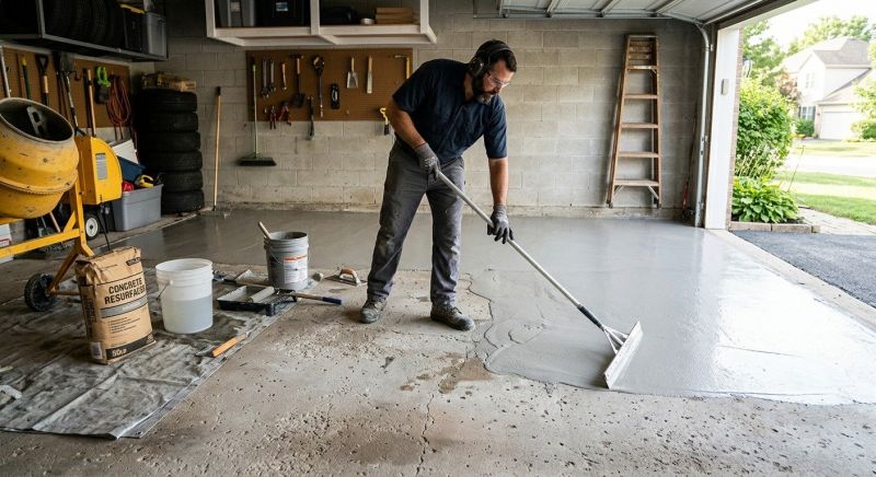 Concrete Resurfacing in West Des Moines, IA