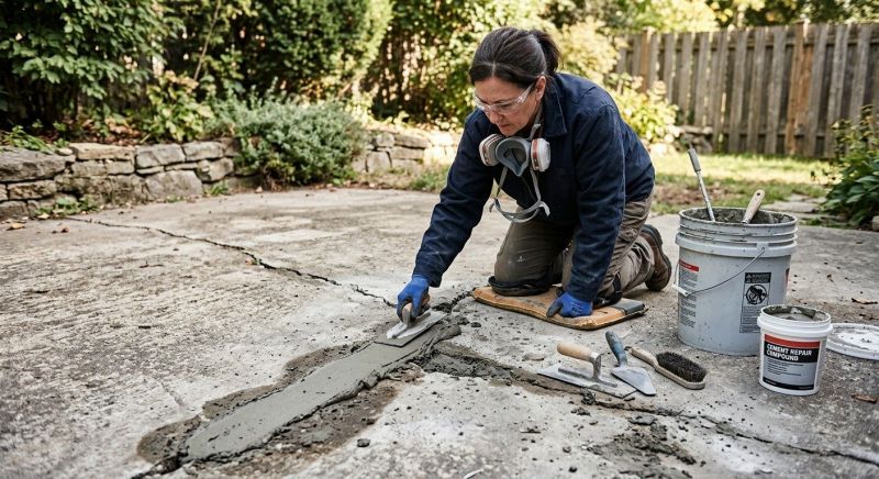 Concrete Spalling Repair in West Des Moines, IA