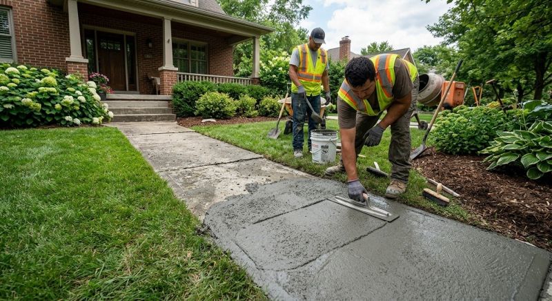 Concrete Stairs Resurfacing in Des Moines, IA