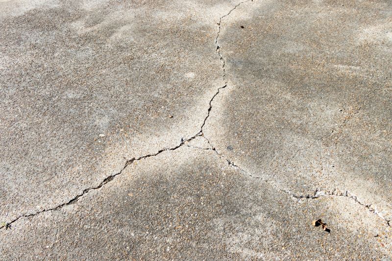Cracked Concrete Repair in West Des Moines, IA