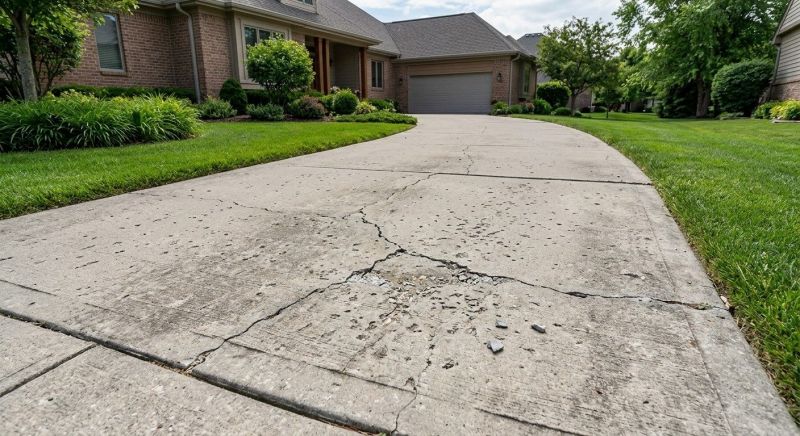 Driveway Slab Repair in West Des Moines, IA