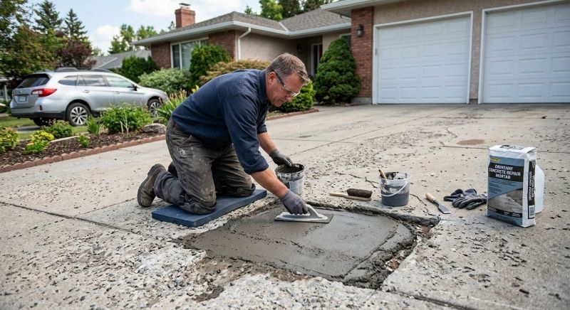 Driveway Spalling Repair in Corpus Christi, TX