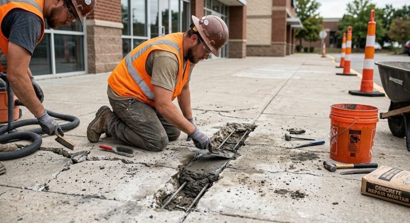 Garage Slab Repair in Des Moines, IA