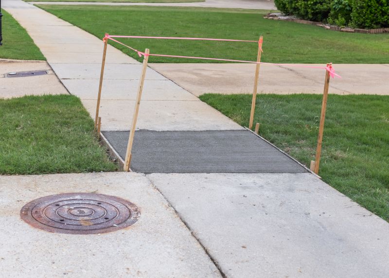 Sidewalk Repair in Corpus Christi, TX