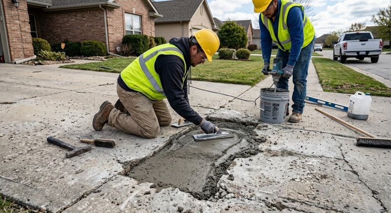 Slab Repair in West Des Moines, IA
