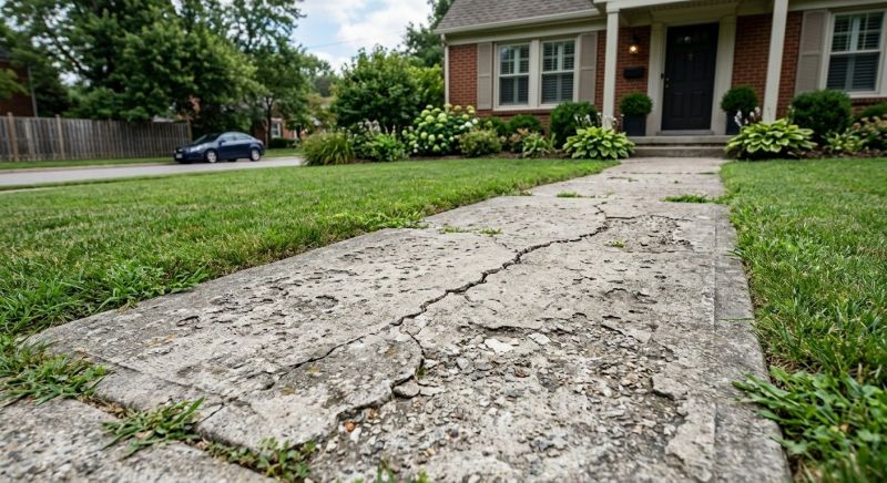Walkway Resurfacing in Des Moines, IA