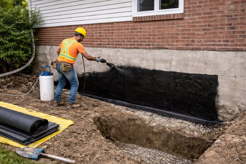 Wall Waterproofing in Columbus, OH